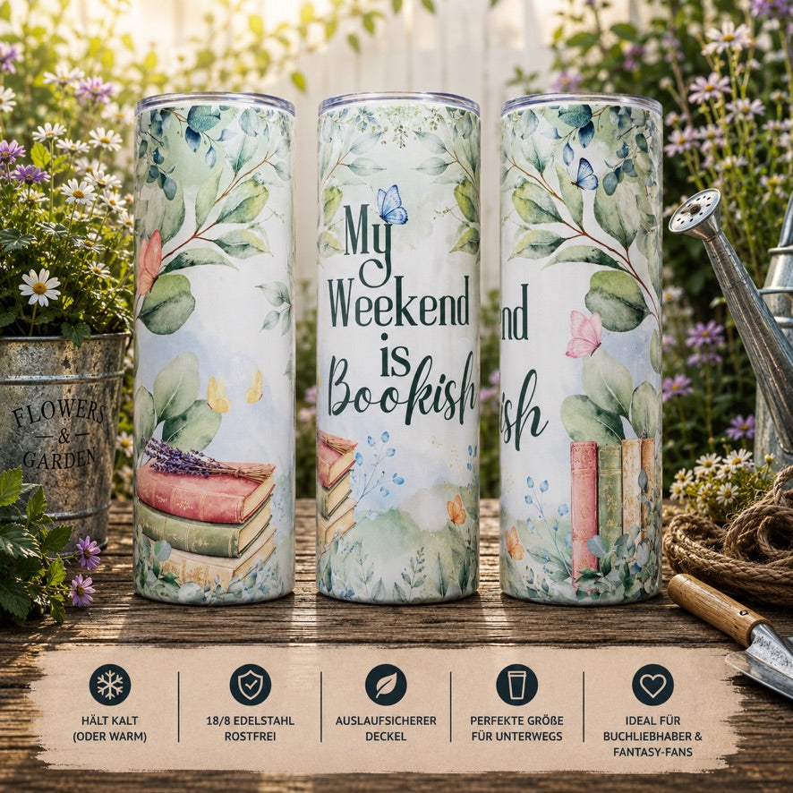 Bookish Thermobecher für Buchliebhaber - Weekend