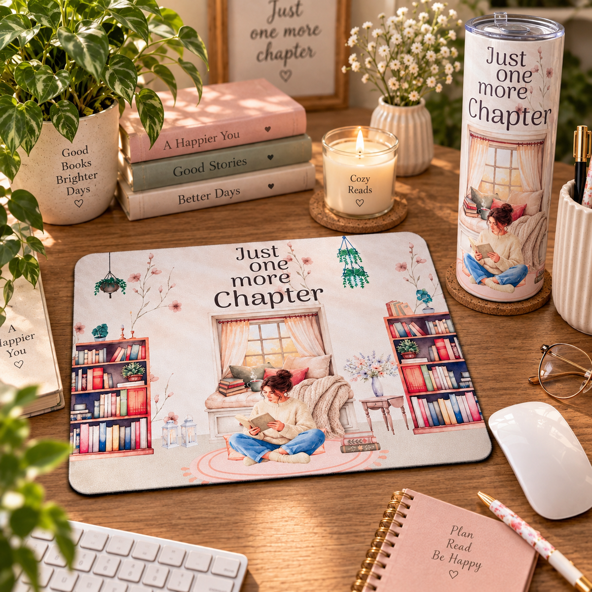 Bookish Thermobecher für Buchliebhaber - Chapter