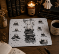 Bookish Mauspad für Buchliebhaber - Ghost