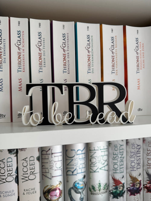 3D Druck TBR - to be read Deko für Leseecke