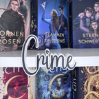 3D Druck Genre "Crime" Deko für dein Bücherregal.