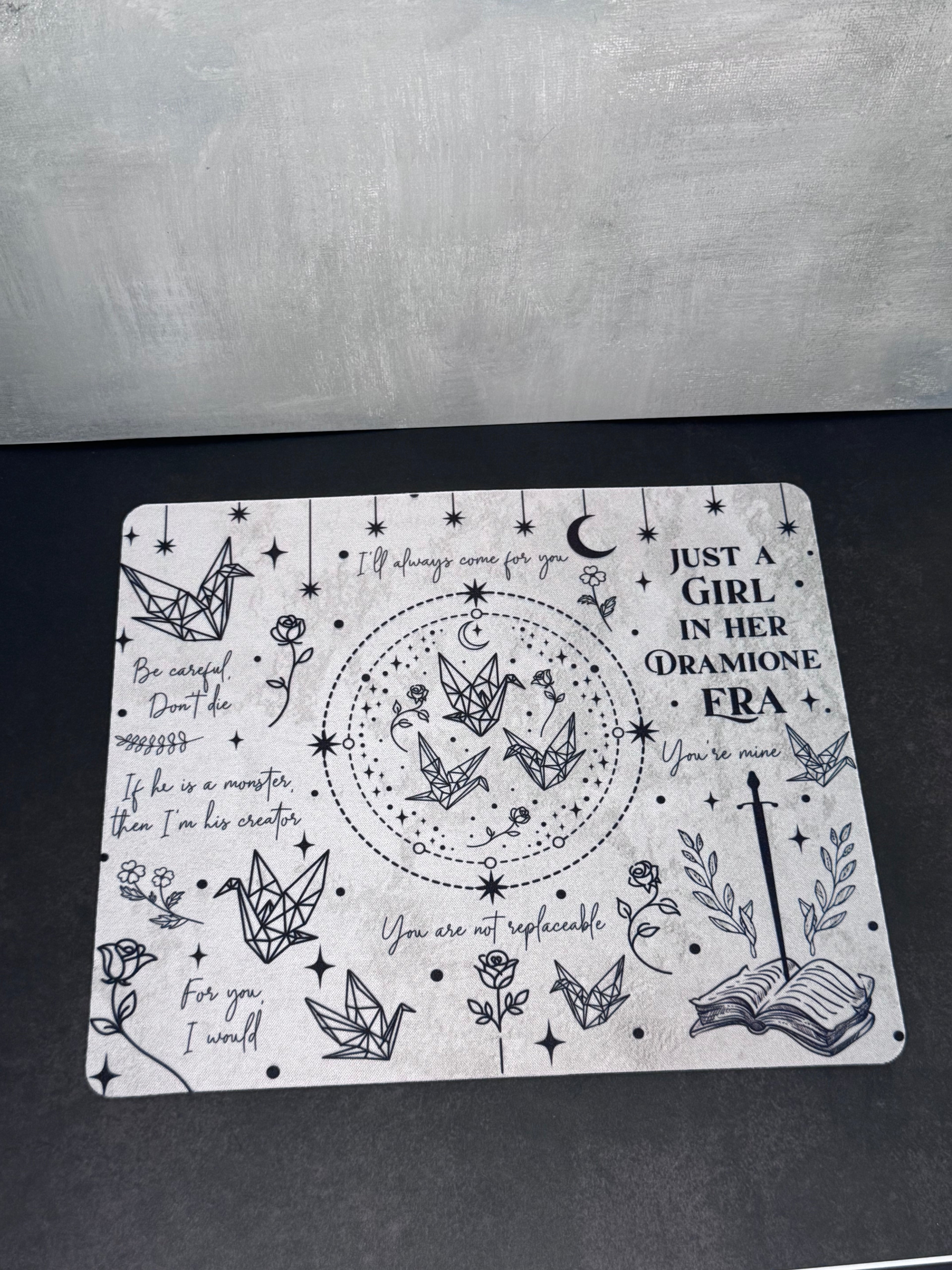 Bookish Mauspad für Buchliebhaber - Dramione