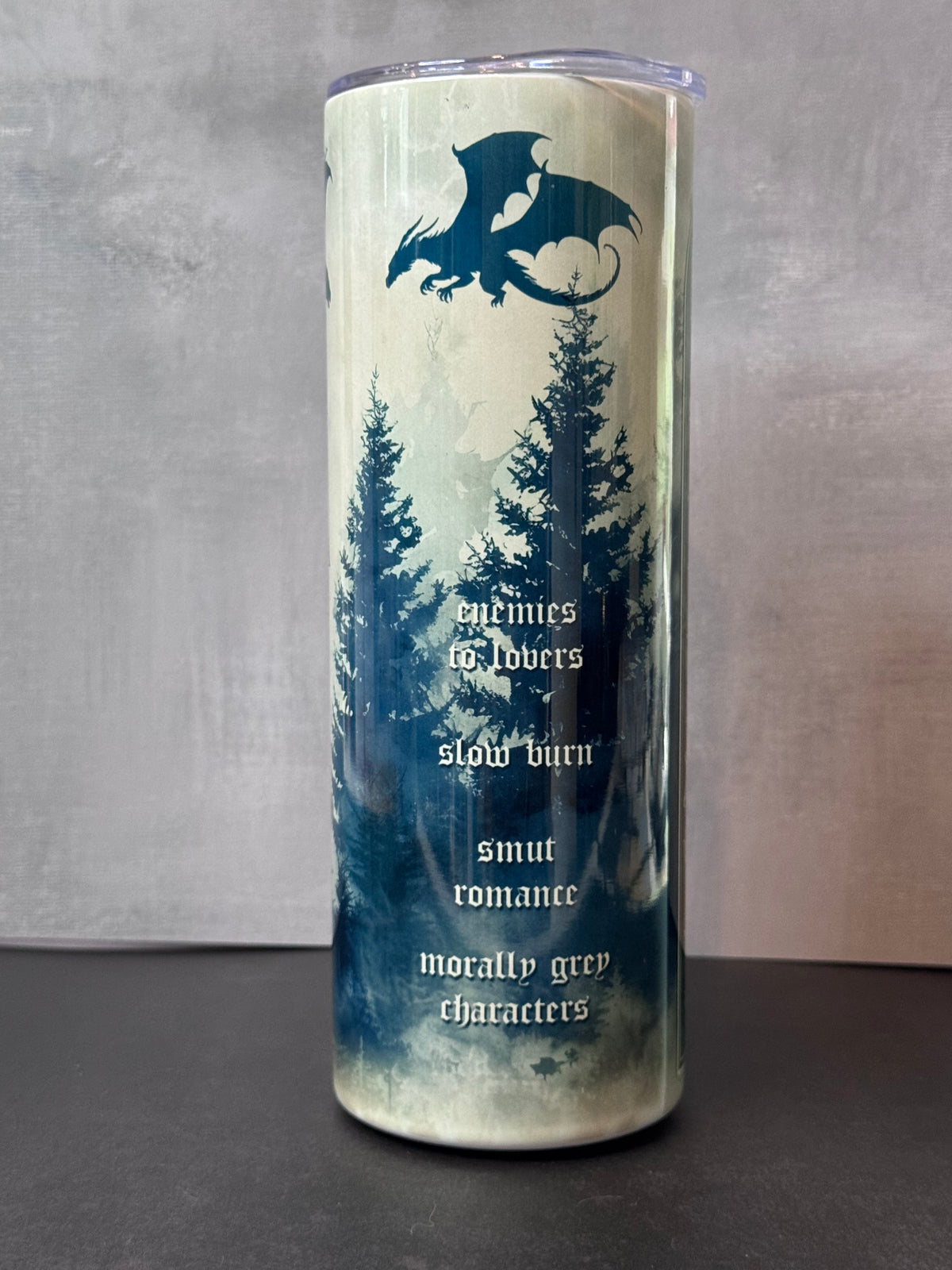 Bookish Thermobecher für Buchliebhaber - Fantasy Wald