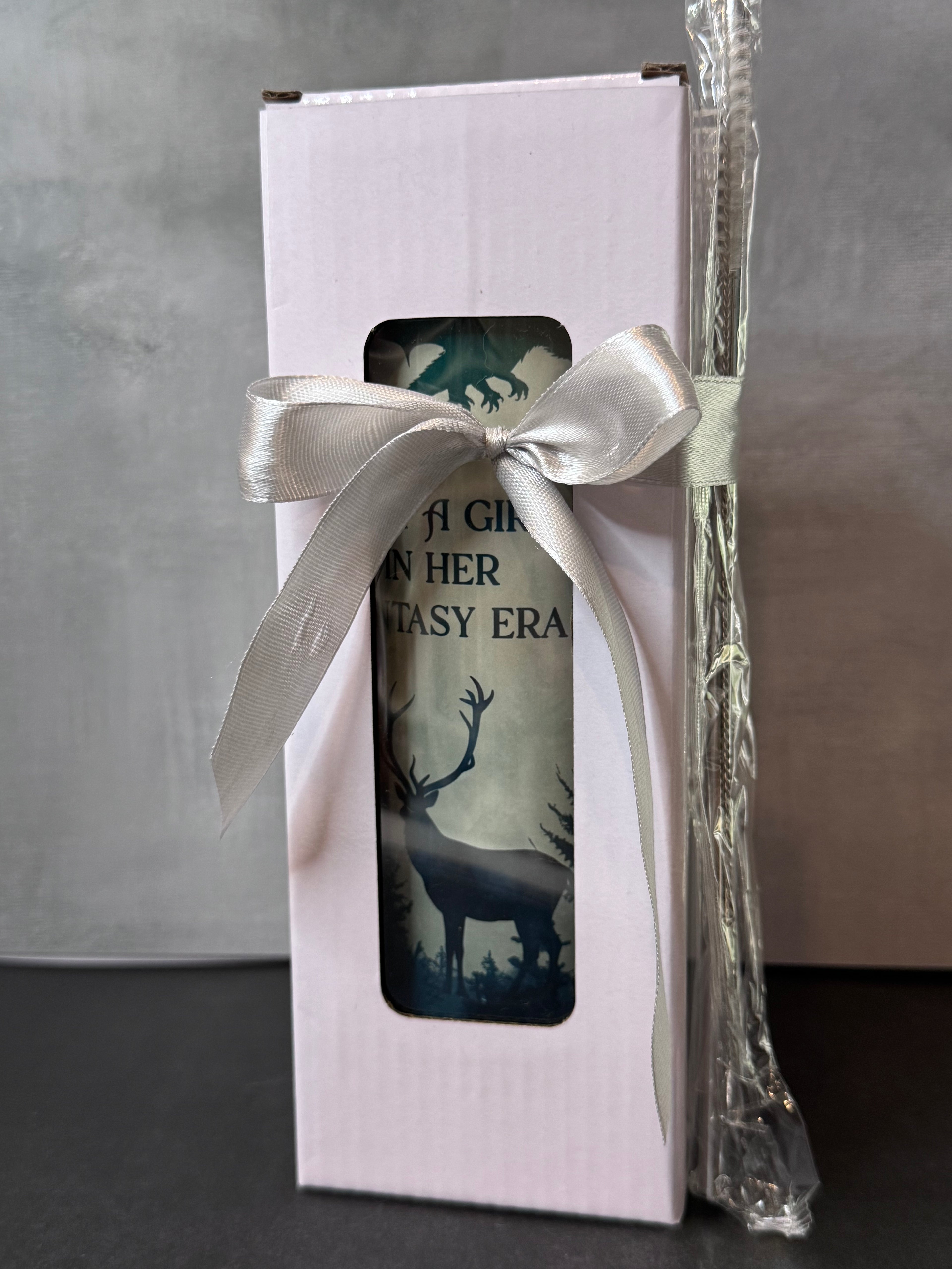 Bookish Thermobecher für Buchliebhaber - Fantasy Wald