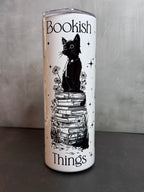 Bookish Thermobecher für Buchliebhaber - Cat