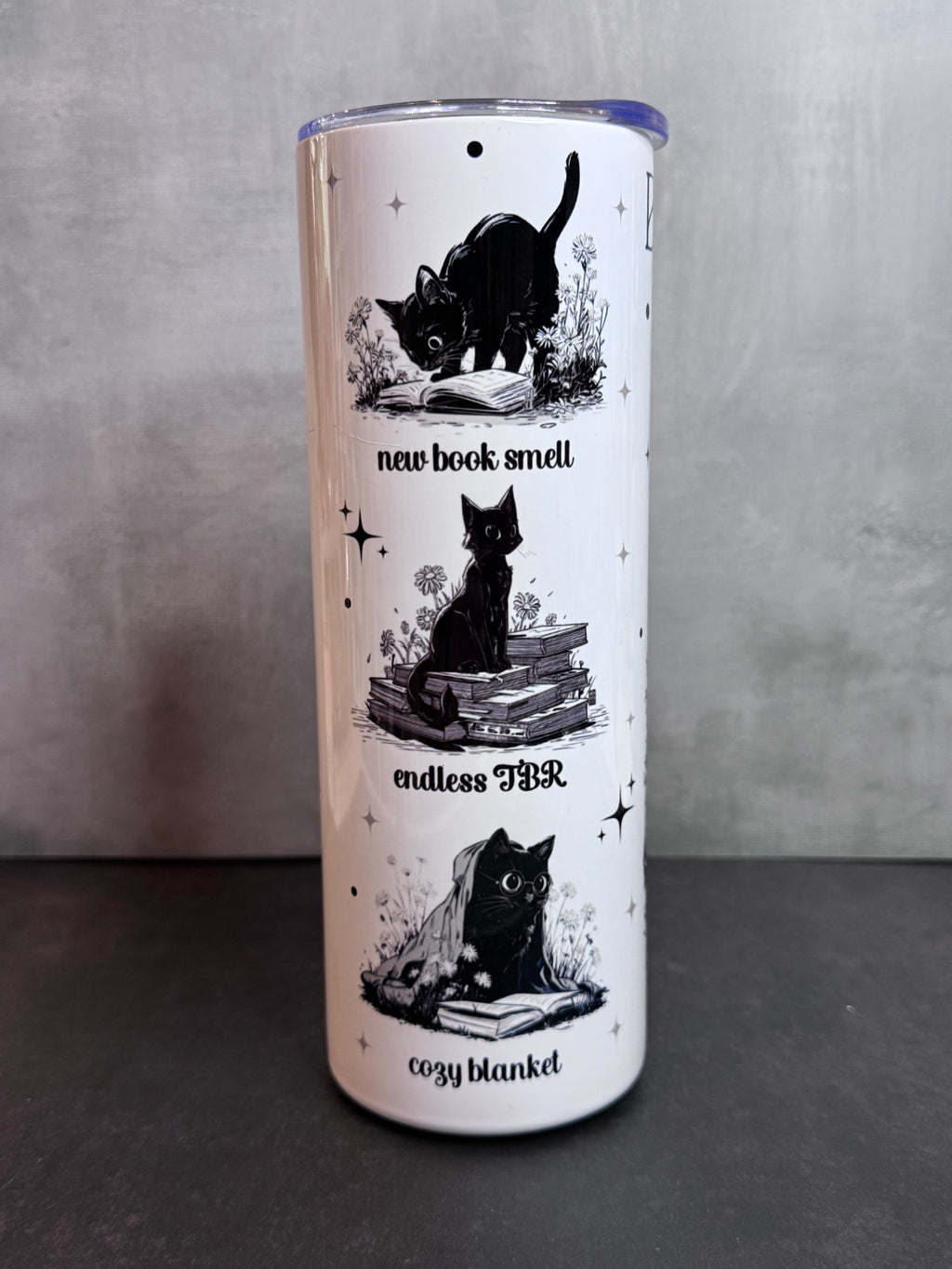 Bookish Thermobecher für Buchliebhaber - Cat