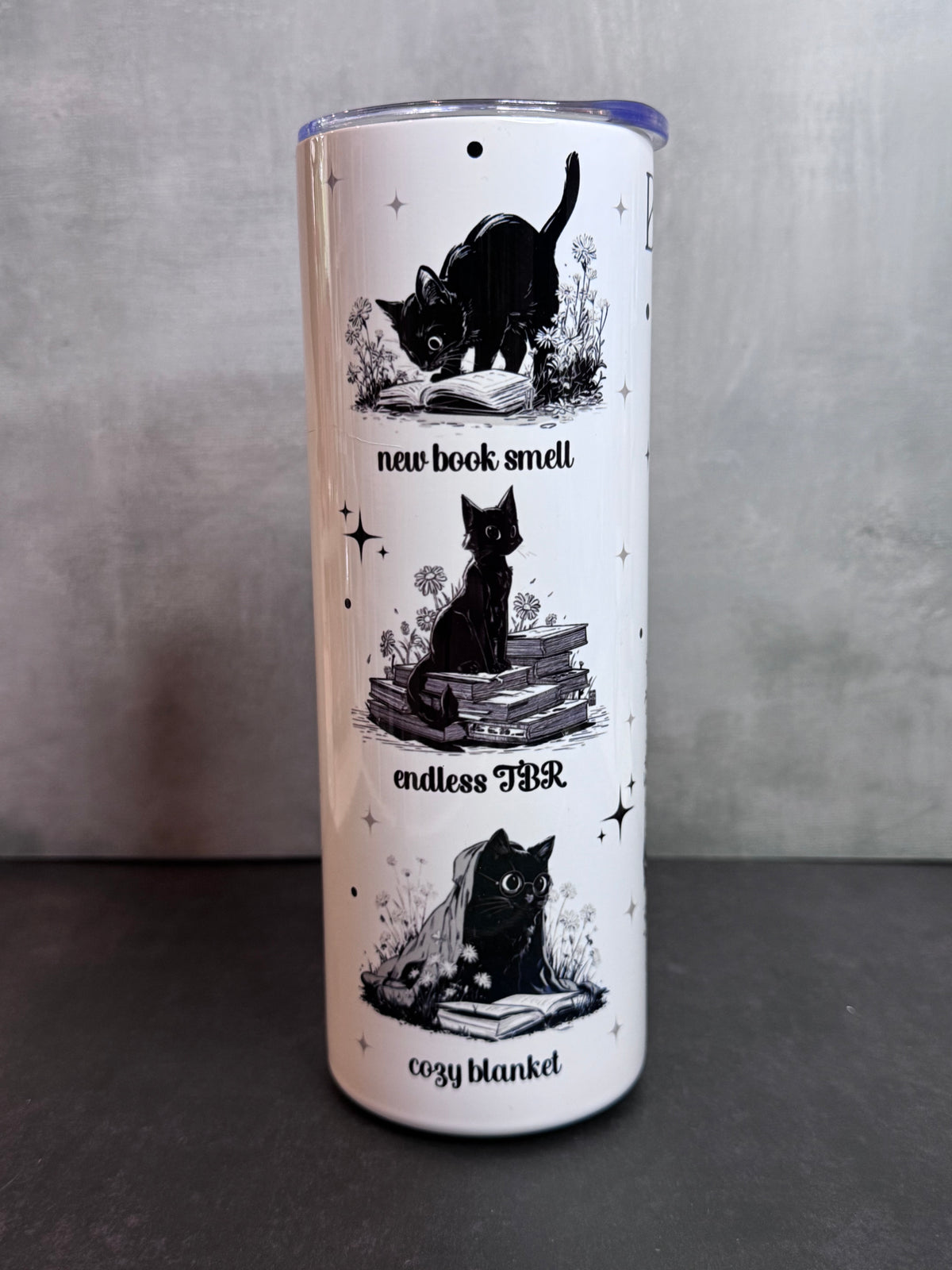 Bookish Thermobecher für Buchliebhaber - Cat