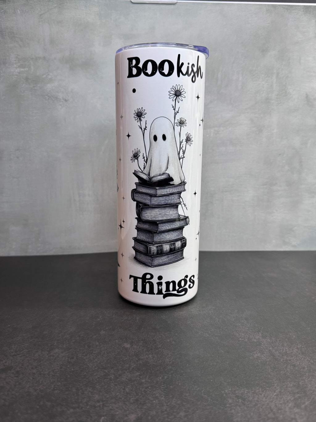 Bookish Thermobecher für Buchliebhaber - Ghost
