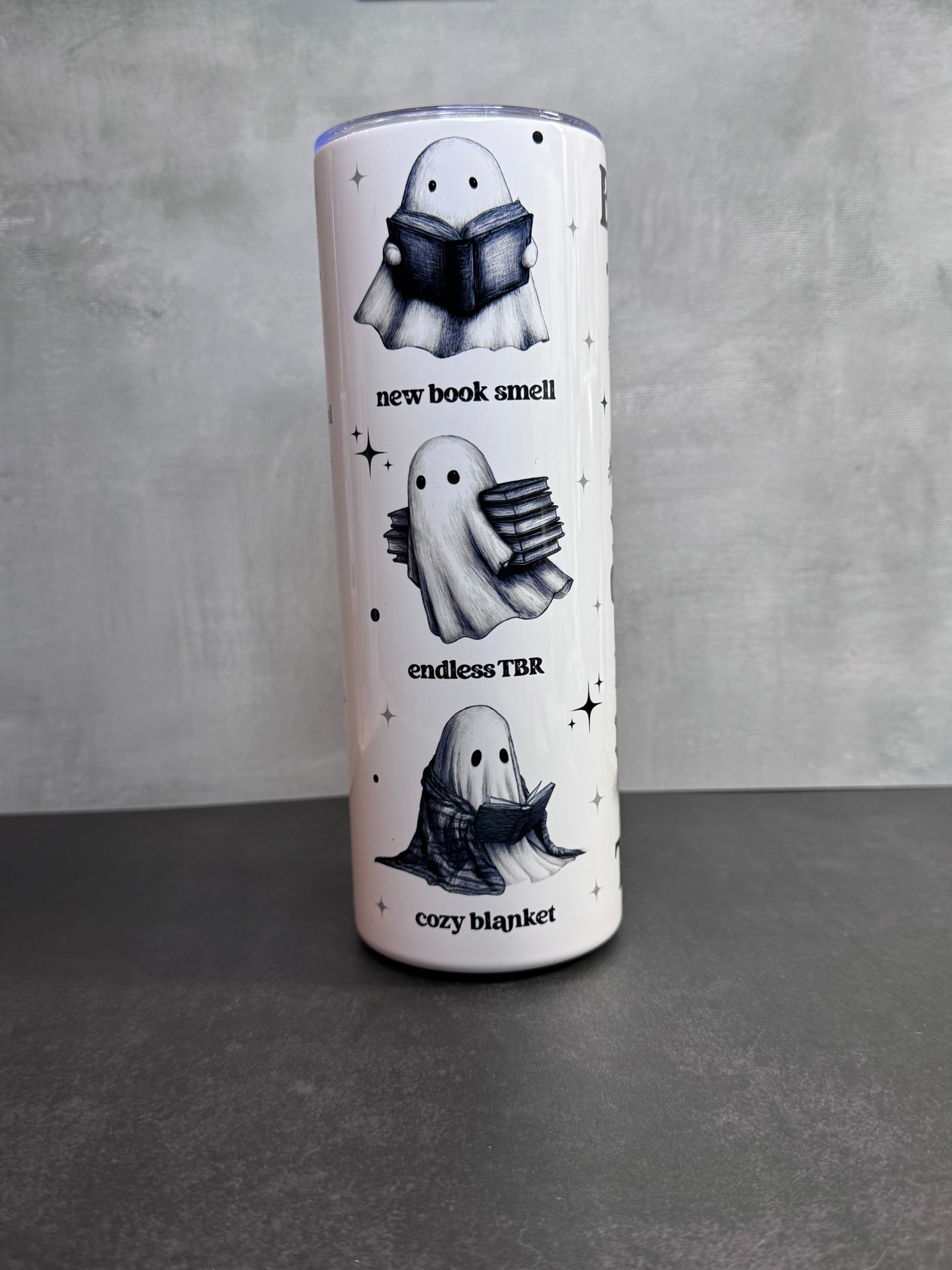 Bookish Thermobecher für Buchliebhaber - Ghost