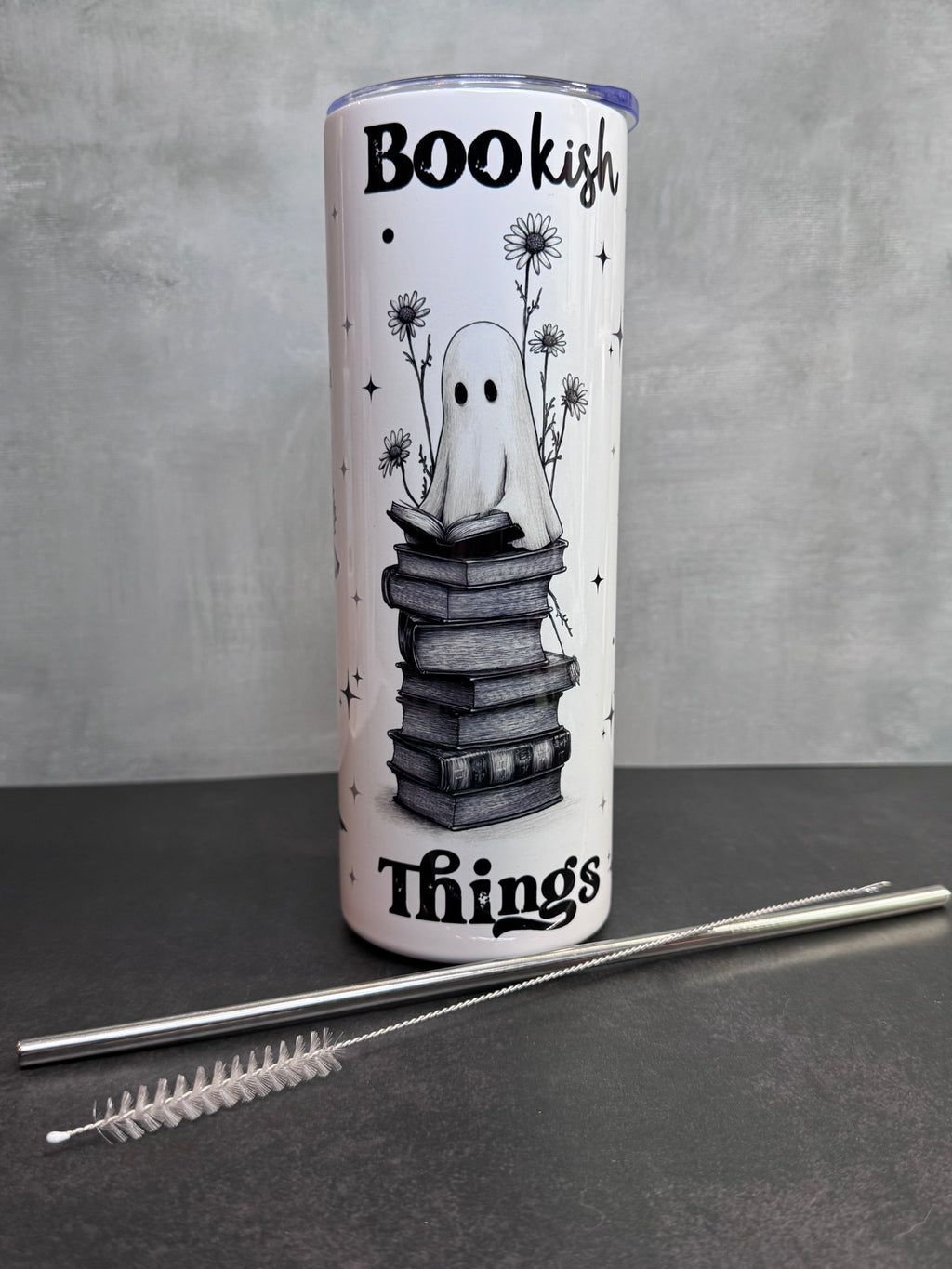 Bookish Thermobecher für Buchliebhaber - Ghost